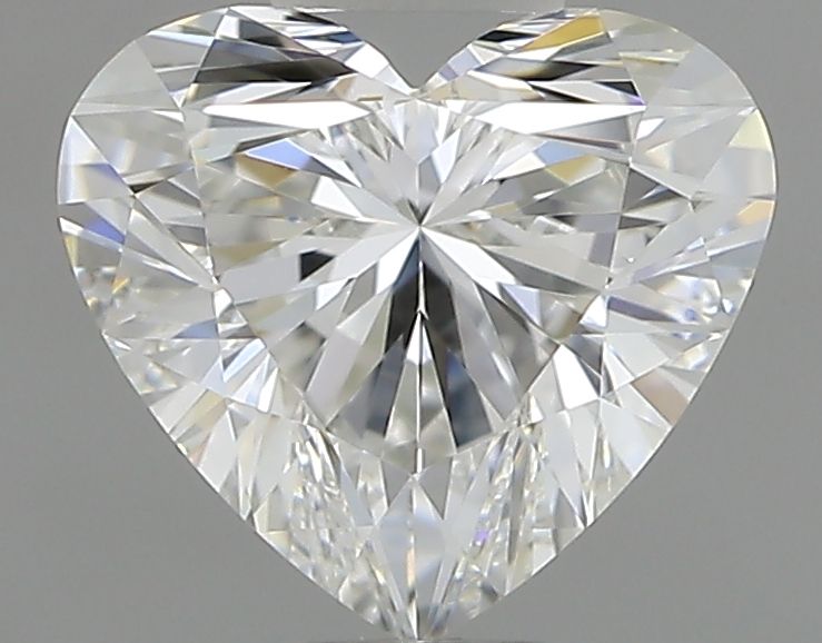 Diamante Naturale Taglio Cuore 0.91ct VG/EX F VVS1 - GIA - 5.96x6.67x4.0mm