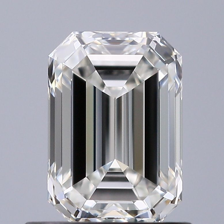 Diamante Naturale Taglio Smeraldo 0.9ct EX/EX G VVS2 - IGI - 6.56x4.55x3.06mm