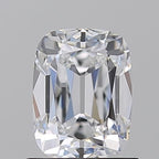 Diamante Naturale Taglio Old Miner 1.03ct EX/EX D VS1 - GIA - 6.75x5.08x3.51mm