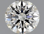 Diamante Naturale Taglio Brillante 0.46ct 3EX G IF - GIA - 4.98x4.96x3.03mm