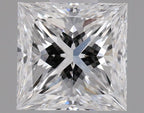 Diamante Naturale Taglio Princess 0.6ct VG/VG D VS1 - GIA - 4.83x4.74x3.36mm