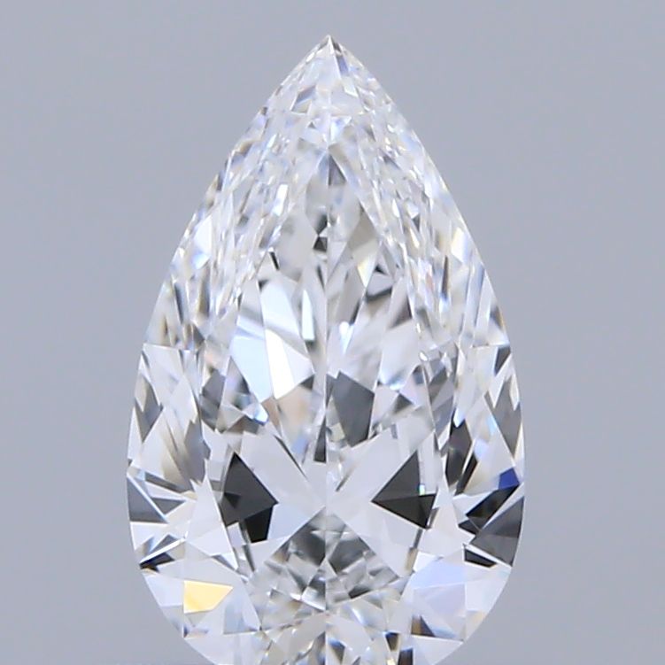 Diamante Naturale Taglio Goccia 0.56ct EX/EX E VVS1 - GIA - 7.6x4.58x2.64mm