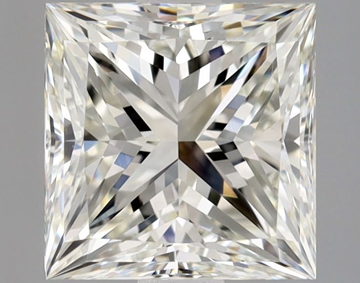 Diamante Naturale Taglio Princess 1.5ct VG/VG J VS1 - GIA - 6.33x6.2x4.63mm