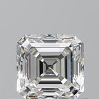 Diamante Naturale Taglio Asscher 0.71ct EX/EX I VVS1 - GIA - 4.95x4.85x3.31mm