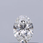 Diamante Naturale Taglio Ovale 0.3ct G/EX E IF - GIA - 5.37x3.76x2.36mm