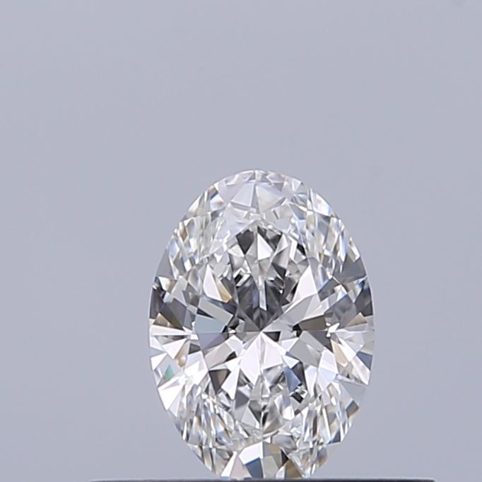 Diamante Naturale Taglio Ovale 0.3ct G/EX E IF - GIA - 5.37x3.76x2.36mm