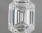 Diamante Naturale Taglio Smeraldo 0.6ct VG/EX F IF - IGI - 5.34x4.09x2.8mm