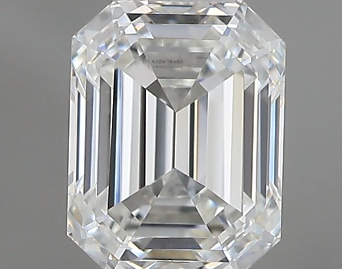 Diamante Naturale Taglio Smeraldo 0.6ct VG/EX F IF - IGI - 5.34x4.09x2.8mm