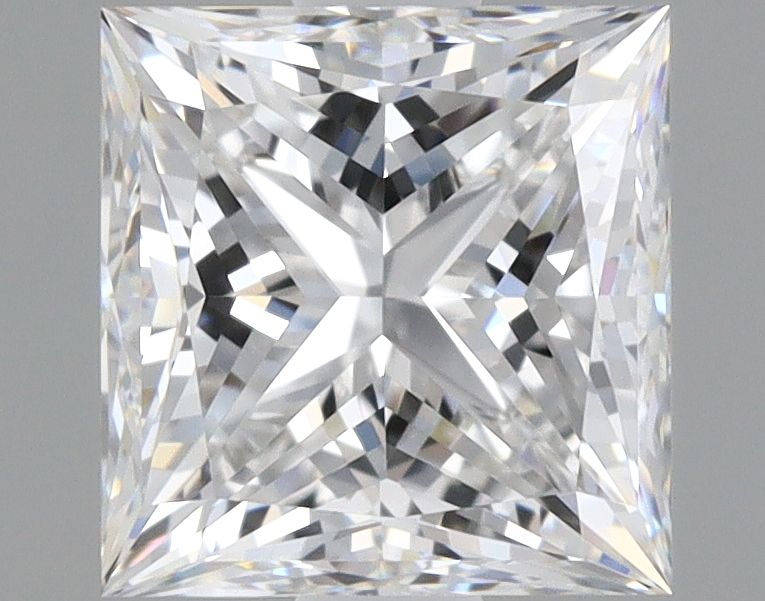 Diamante Naturale Taglio Princess 1.31ct VG/EX E VVS2 - GIA - 5.87x5.69x4.3mm