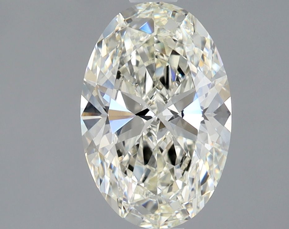 Diamante Naturale Taglio Ovale 1.31ct VG/EX J VS2 - GIA - 9.16x6.08x3.61mm