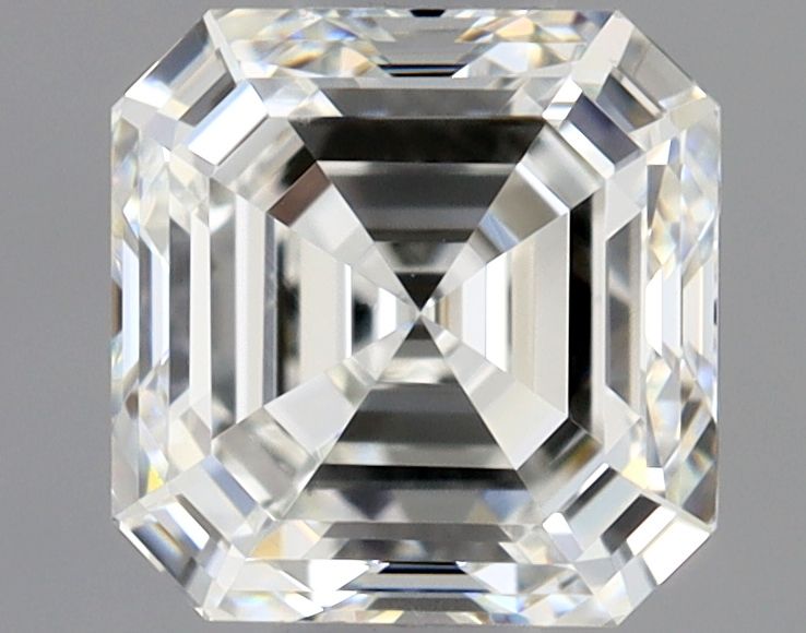 Diamante Naturale Taglio Asscher 0.9ct VG/EX H VS2 - GIA - 5.25x5.2x3.53mm