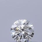 Diamante Naturale Taglio Brillante 0.3ct EX/EX/VG E VS1 - GIA - 4.3x4.31x2.69mm
