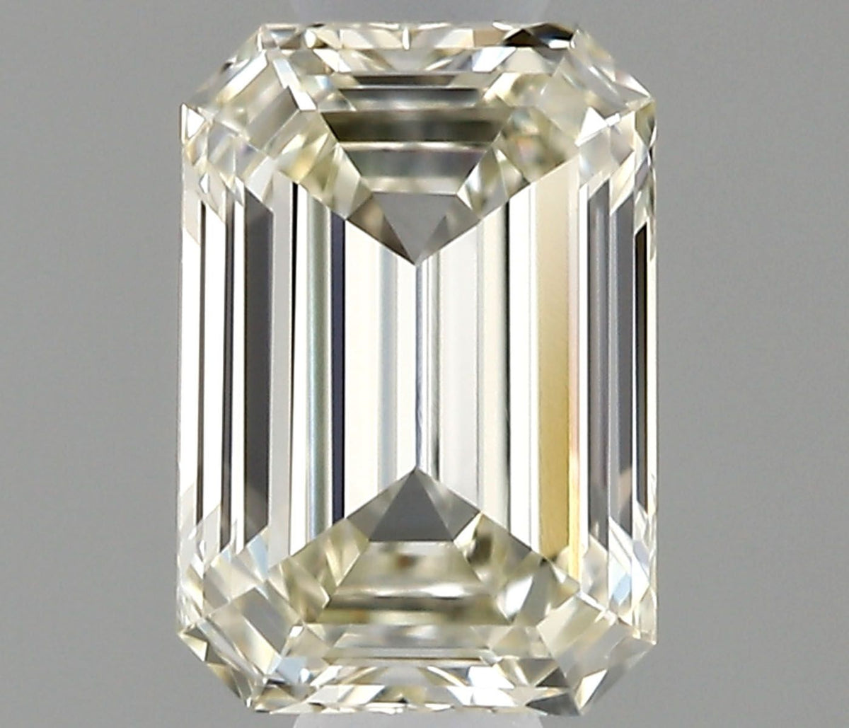 Diamante Naturale Taglio Smeraldo 0.55ct VG/VG J VVS1 - IGI - 5.8x4.0x2.38mm