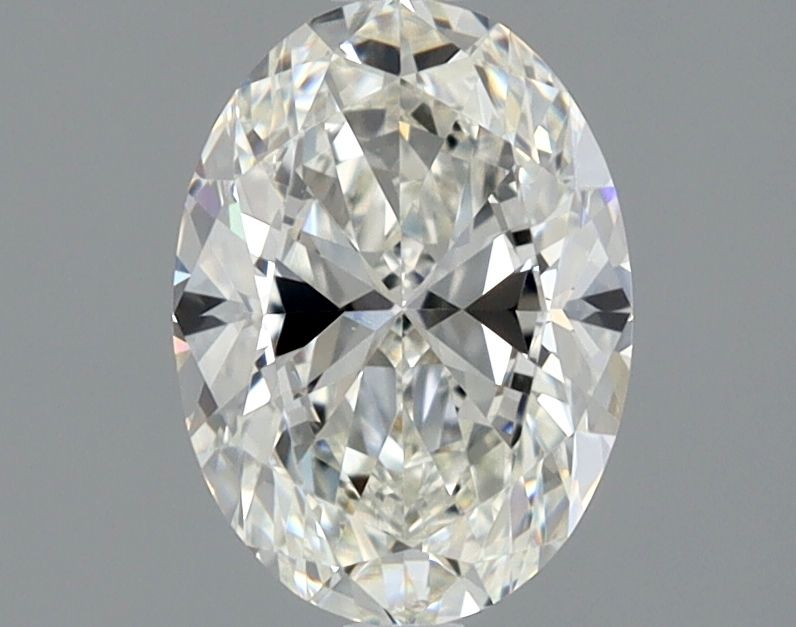 Diamante Naturale Taglio Ovale 1ct VG/EX H VS1 - GIA - 7.62x5.53x3.41mm