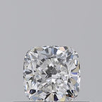 Diamante Taglio Cushion Brillante 0.38ct EX/EX F IF - GIA - 4.18x4.11x2.72mm
