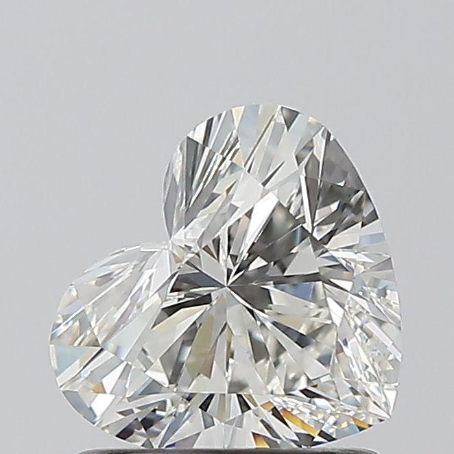 Diamante Naturale Taglio Cuore 0.9ct VG/EX H VVS1 - GIA - 6.05x6.84x3.86mm