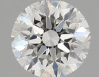 Diamante Taglio Brillante 0.5ct VG/VG/VG J VVS2 - GIA - 4.99x4.93x3.22mm