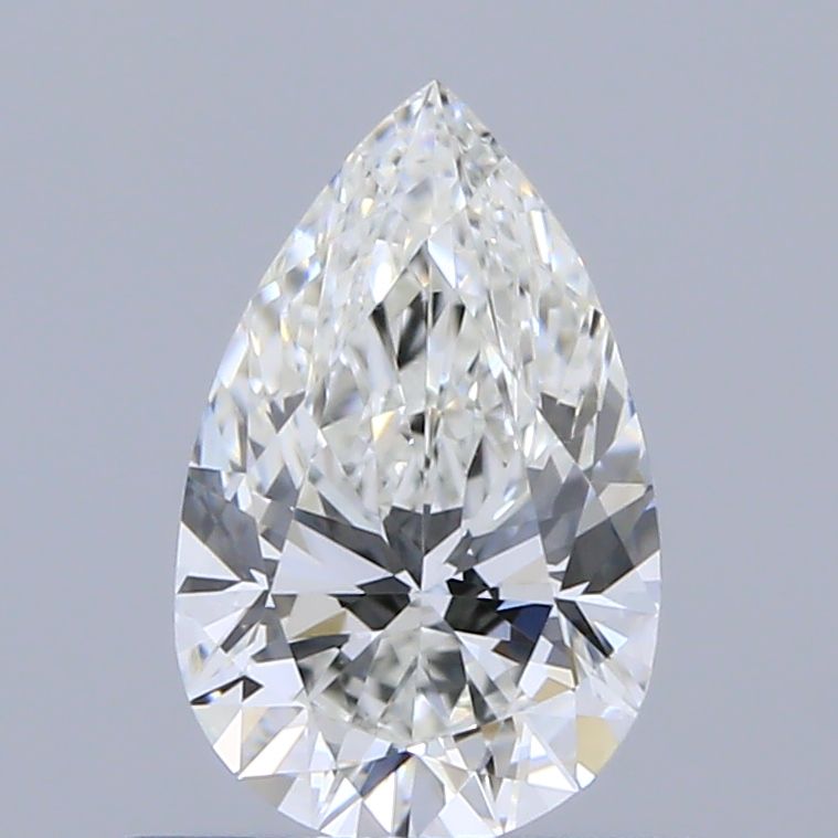 Diamante Naturale Taglio Goccia 0.53ct EX/EX H VVS2 - GIA - 4.48x7.14x2.83mm
