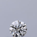 Diamante Naturale Taglio Brillante 0.18ct 3EX D VS1 - GIA - 3.65x3.66x2.23mm