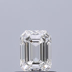 Diamante Naturale Taglio Smeraldo 0.5ct VG/EX G IF - GIA - 5.09x3.77x2.6mm