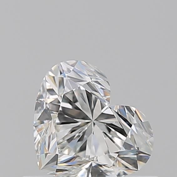 Diamante Naturale Taglio Cuore 0.52ct VG/VG H VVS1 - GIA - 4.68x5.49x3.48mm