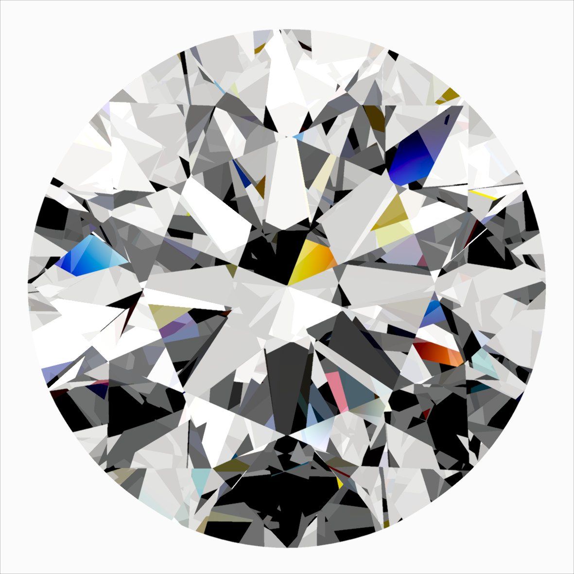 Diamante Taglio Brillante 0.32ct EX/VG/EX G VVS2 - IGI - 4.35x4.38x2.72mm
