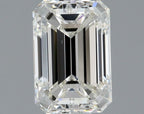 Diamante Naturale Taglio Smeraldo 1ct VG/EX H VS2 - GIA - 6.92x4.71x3.26mm