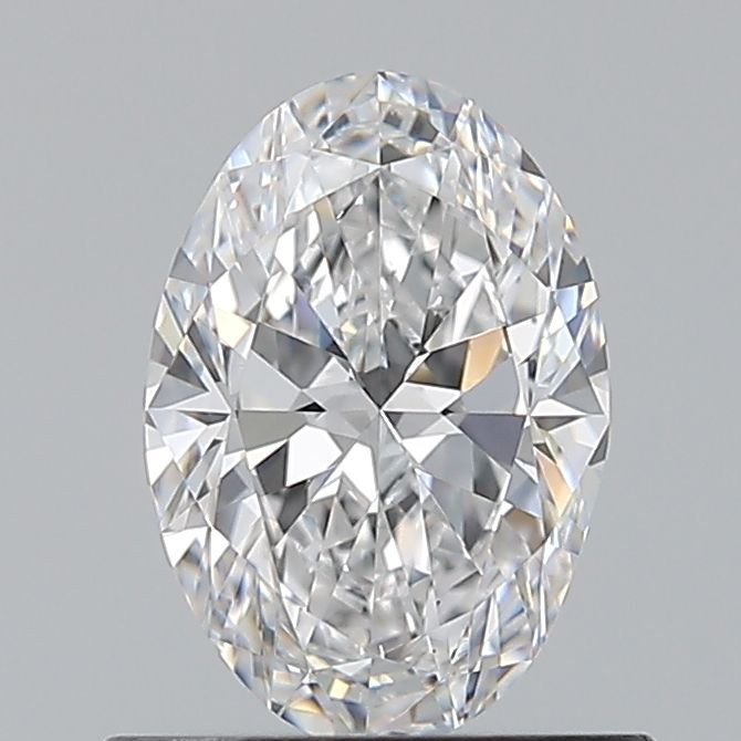 Diamante Naturale Taglio Ovale 0.7ct VG/EX D VS2 - GIA - 7.21x4.93x3.01mm
