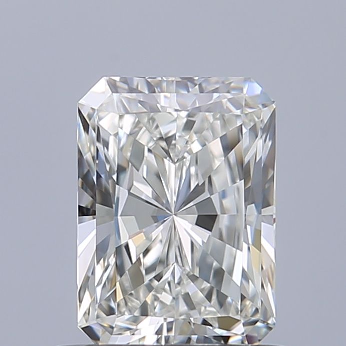 Diamante Naturale Taglio Radiant 0.72ct EX/EX H IF - GIA - 6.2x4.48x2.98mm