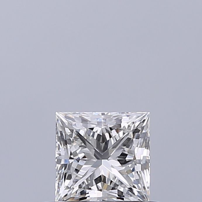 Diamante Naturale Taglio Princess 0.42ct VG/EX F IF - GIA - 4.09x4.05x2.97mm