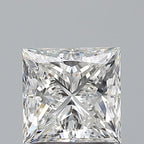 Diamante Naturale Taglio Princess 0.9ct VG/EX G VS2 - GIA - 5.2x5.1x3.71mm