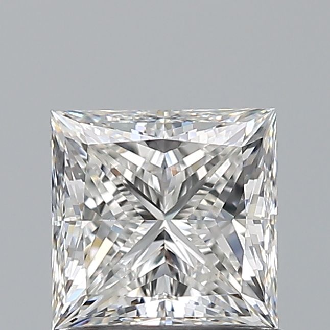 Diamante Naturale Taglio Princess 0.9ct VG/EX G VS2 - GIA - 5.2x5.1x3.71mm