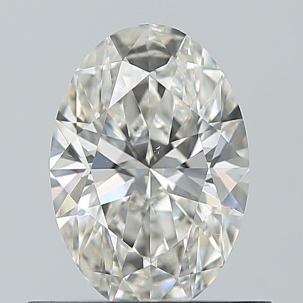 Diamante Naturale Taglio Ovale 0.6ct EX/EX G VS1 - IGI - 6.87x4.75x2.95mm