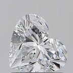 Diamante Naturale Taglio Cuore 1.01ct VG/EX D VS1 - GIA - 6.19x6.99x4.14mm