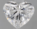 Diamante Naturale Taglio Cuore 0.9ct VG/EX D VVS2 - GIA - 5.99x6.76x3.82mm