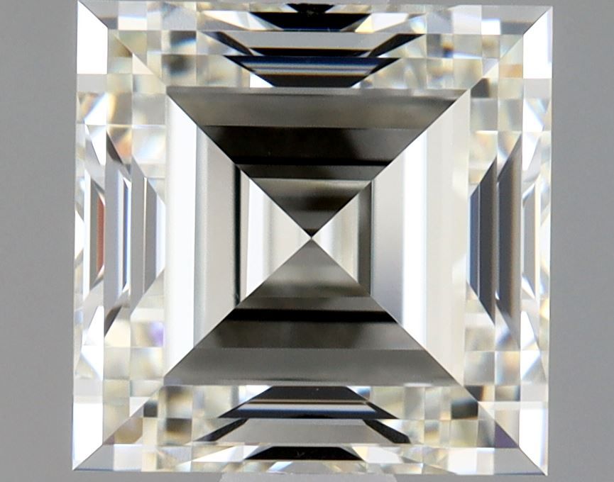 Diamante Taglio Radiant Quadrato 1.03ct EX/EX J VVS2 - GIA - 5.39x5.33x3.72mm