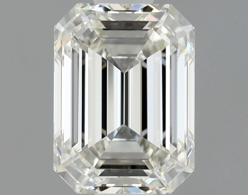Diamante Naturale Taglio Smeraldo 0.8ct VG/EX J VVS2 - GIA - 5.95x4.39x3.09mm