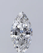 Diamante Naturale Taglio Marquise 0.51ct EX/EX E VS2 - GIA - 8.69x4.22x2.56mm