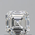 Diamante Naturale Taglio Asscher 0.81ct EX/VG H VVS1 - GIA - 5.06x4.98x3.44mm