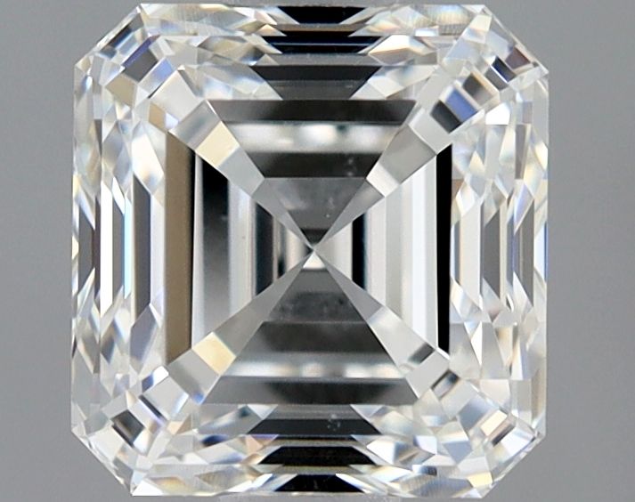 Diamante Naturale Taglio Asscher 1.01ct EX/EX F VS1 - GIA - 5.41x5.22x3.71mm