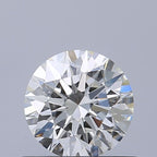 Diamante Naturale Taglio Brillante 0.62ct 3EX G VVS1 - GIA - 5.43x5.46x3.41mm