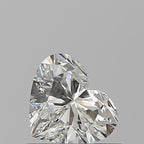 Diamante Naturale Taglio Cuore 0.6ct EX/EX H IF - GIA - 5.02x5.95x3.57mm