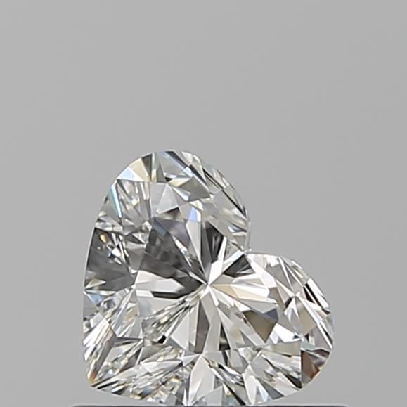Diamante Naturale Taglio Cuore 0.6ct EX/EX H IF - GIA - 5.02x5.95x3.57mm