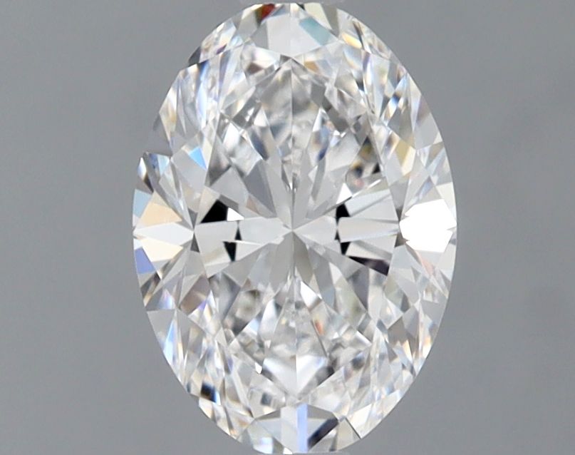 Diamante Naturale Taglio Ovale 1ct EX/EX D VVS1 - GIA - 7.92x5.57x3.55mm