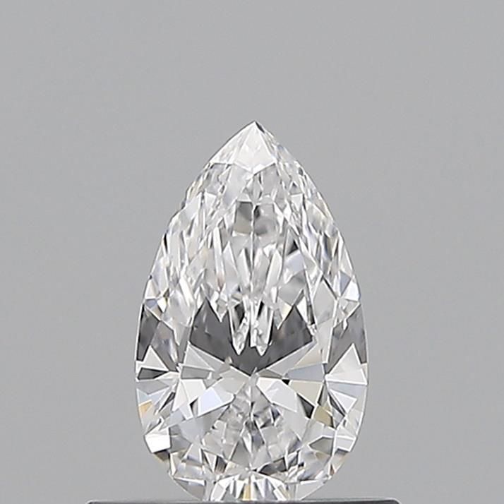 Diamante Naturale Taglio Goccia 0.5ct VG/VG D VVS1 - GIA - 7.36x4.37x2.56mm