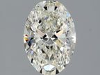 Diamante Naturale Taglio Ovale 1.24ct VG/EX J IF - GIA - 8.59x5.96x3.77mm