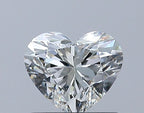 Diamante Naturale Taglio Cuore 0.72ct VG/EX J VS1 - GIA - 5.4x6.25x3.72mm