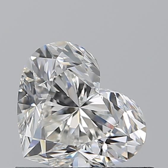 Diamante Naturale Taglio Cuore 0.7ct EX/VG H VVS1 - GIA - 5.15x6.17x3.71mm