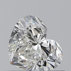 Diamante Naturale Taglio Cuore 0.7ct EX/VG I VVS1 - GIA - 5.2x6.13x3.62mm
