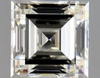 Diamante Taglio Radiant Quadrato 1.3ct EX/EX J VVS1 - GIA - 5.85x5.81x3.92mm